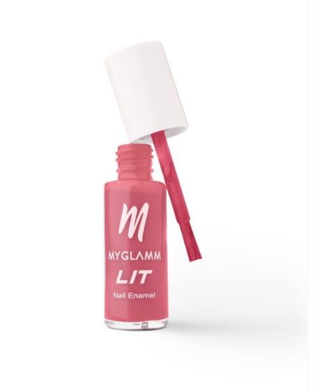 MyGlamm - LIT Long Lasting Nail Enamel 7ml - Crushin
