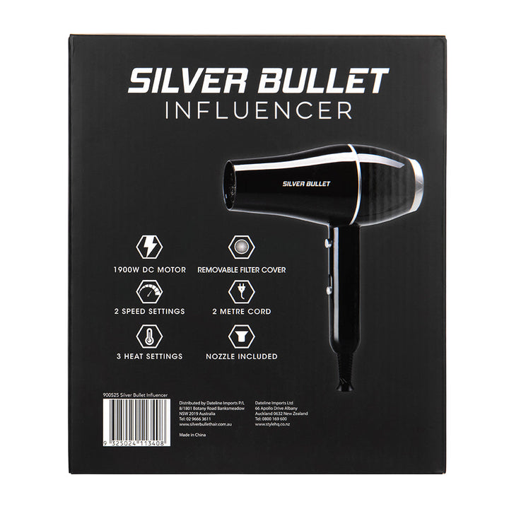 SILVER BULLET INFLUENCER HAIR DRYER - Kess Hair and Beauty