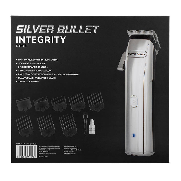 SILVER BULLET INTEGRITY HAIR CLIPPER - Kess Hair and Beauty