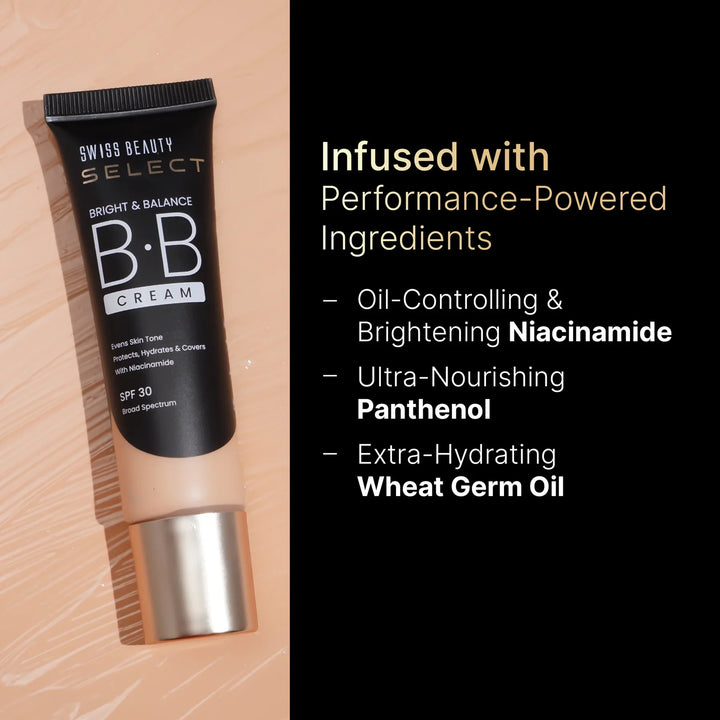 Swiss Beauty - Select Bright & Balance BB Cream Shade No. 03 Butter Nude