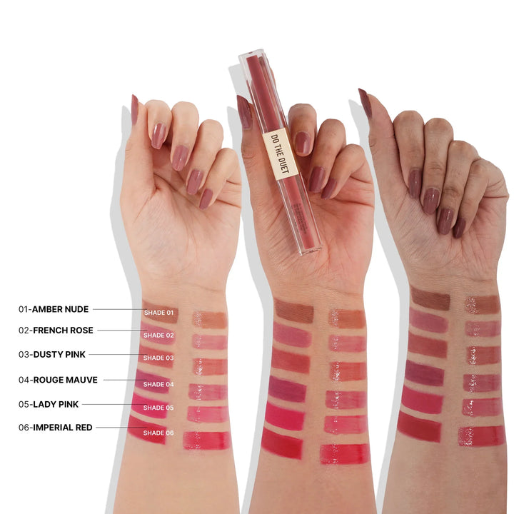 Swiss Beauty - Select Do The Duet Lipstick Shade French Rose
