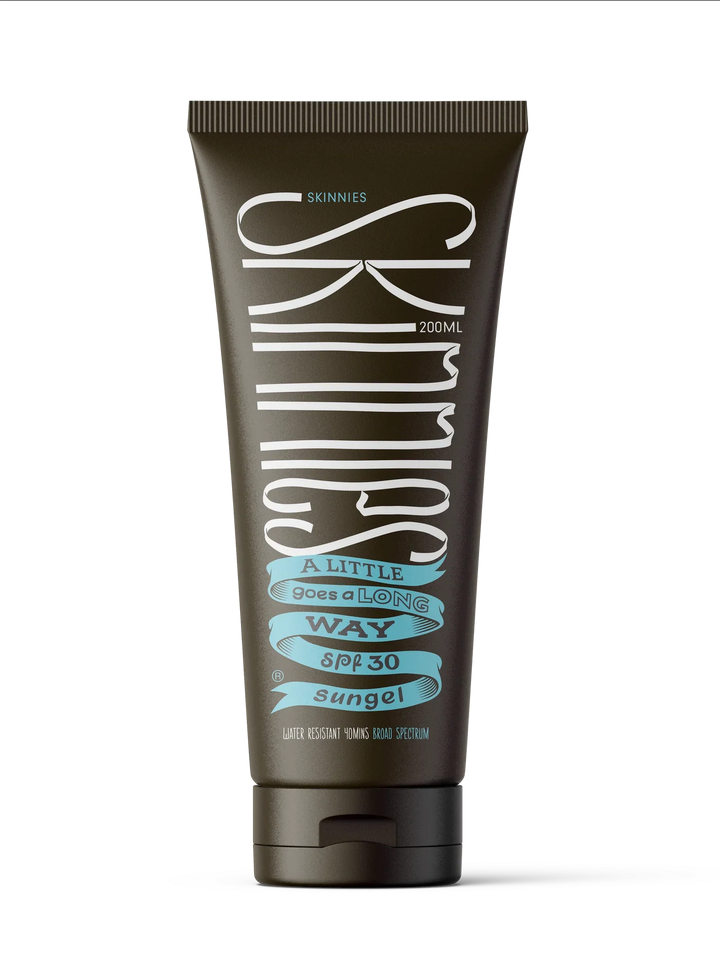 Skinnies Sungel SPF30 200ml - Kess Hair and Beauty