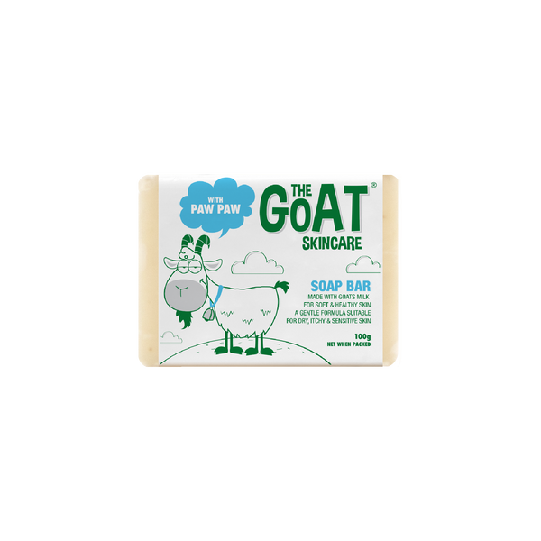 The Goat Skincare Soap Bar with PawPaw 100g - Kess Hair and Beauty