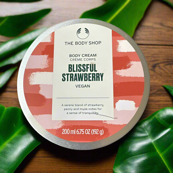 The Body Shop - Blissful Strawberry Body Cream 200ML