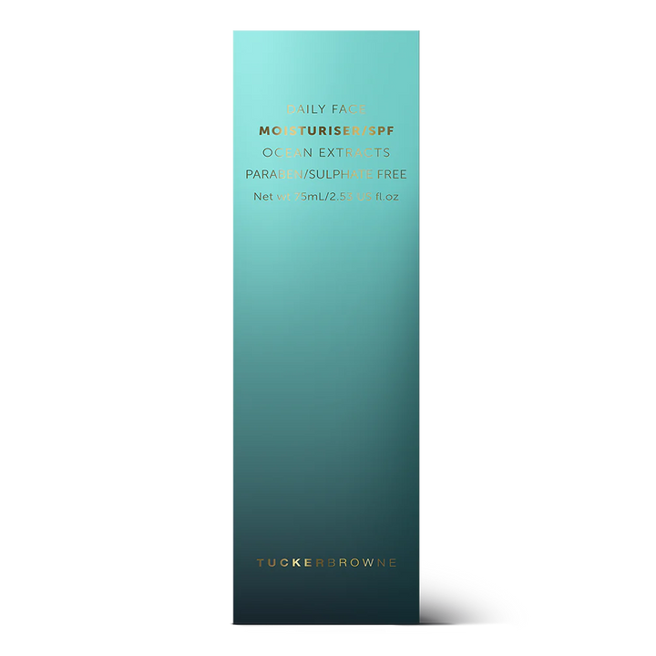 Tucker Browne Daily Face SPF Moisturiser 75ml - Kess Hair and Beauty