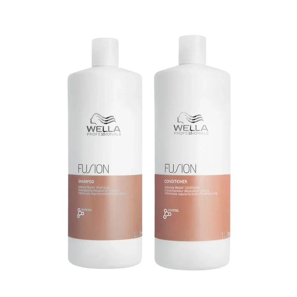 Wella Professionals Fusion Shampoo & Conditioner 1 LITRE Bundle - Kess Bestseller - Kess Hair and Beauty