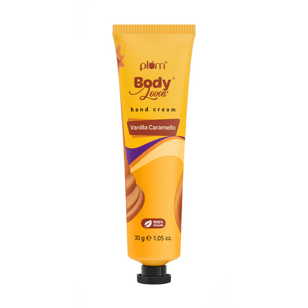 Plum - Vanilla Caramello Hand Cream by Plum BodyLovin 30g