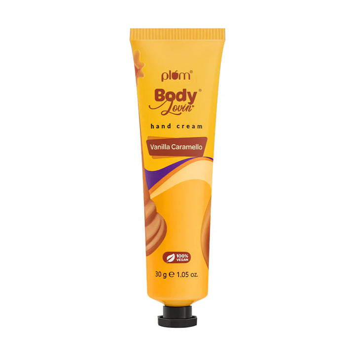 Plum - Vanilla Caramello Hand Cream by Plum BodyLovin 30g