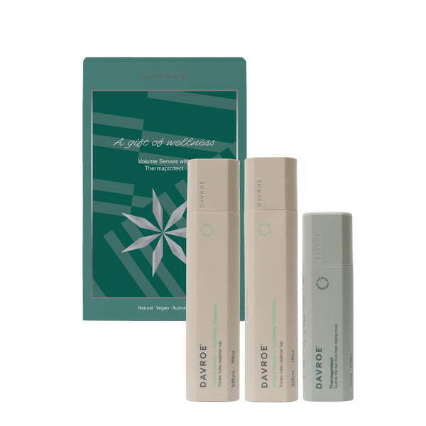 Davroe Volume Senses with Therma protect Trio gift pack