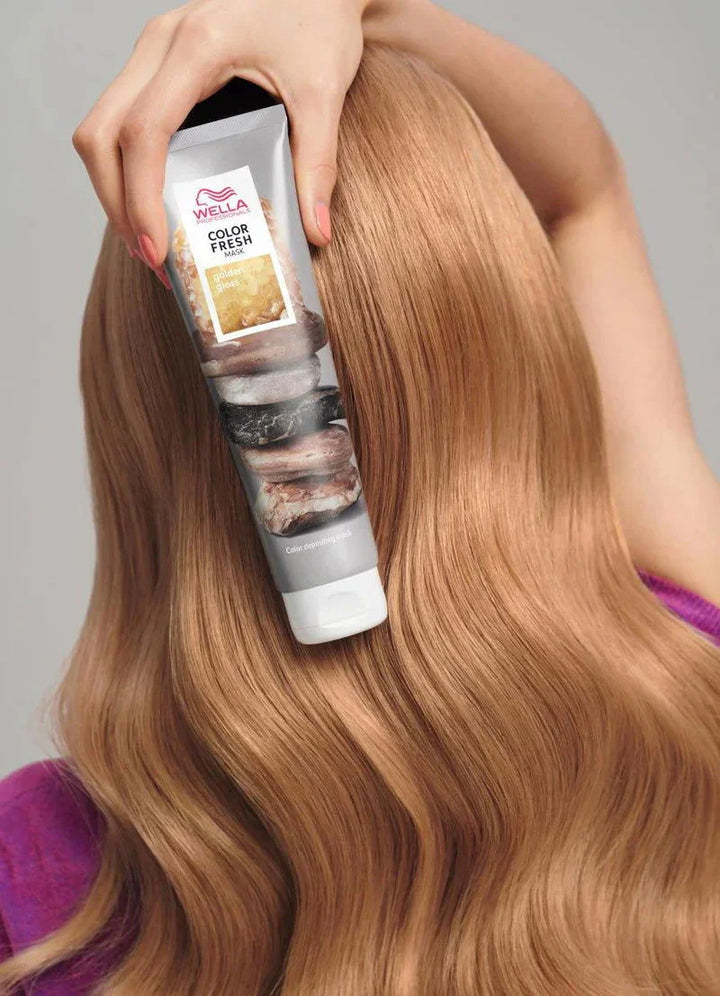 Wella Color Fresh Mask 150ml - Golden Gloss - Kess Hair and Beauty