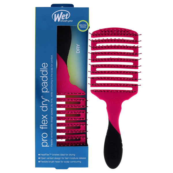 Wetbrush - Pro Flex Dry Paddle - Pink - Kess Hair and Beauty