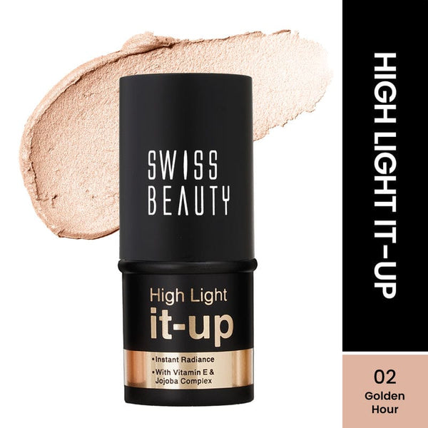 Swiss Beauty - High Light It-Up Highlighter Stick Golden Hour Shade No. 2