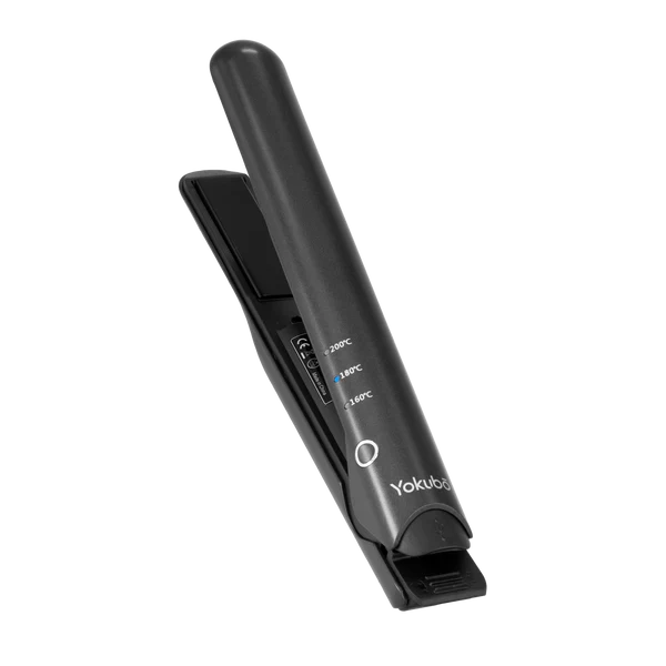 Yokubo Black Mini Cordless Hair Straightener - Kess Hair and Beauty