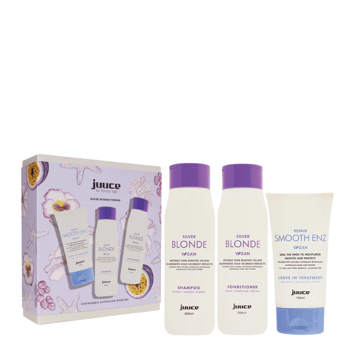 JUUCE Silver Blonde + Smooth Enz Trio Pack