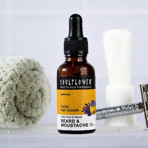 SoulFlower - Beard & Moustache Oil for Macho Men 30ml