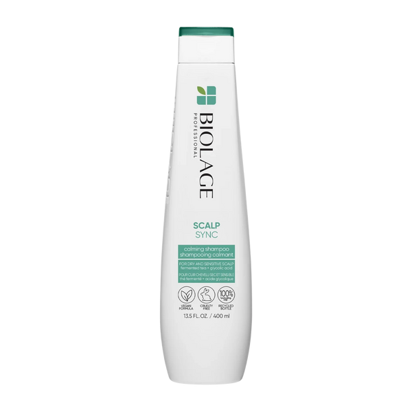 Matrix Biolage Scalp Sync Calming Shampoo 400ml for dry itchy or sensitive scalps