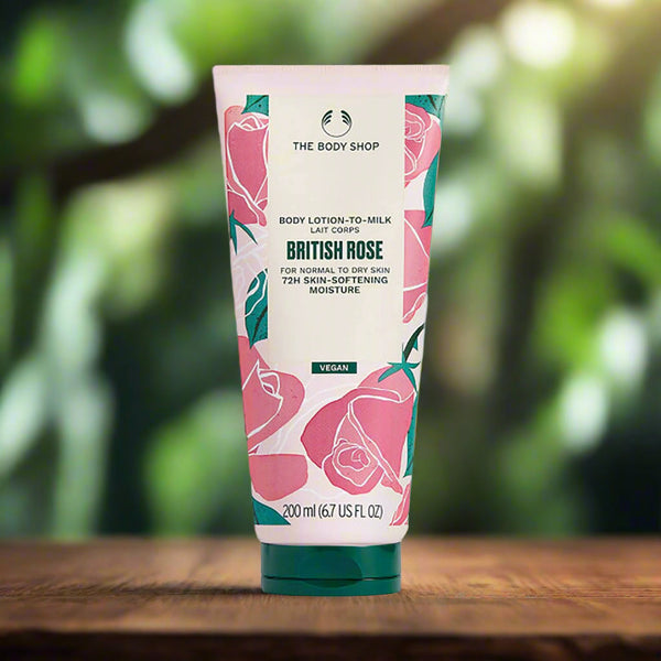 The Body Shop - British Rose Lotion-to-Milk 200ML