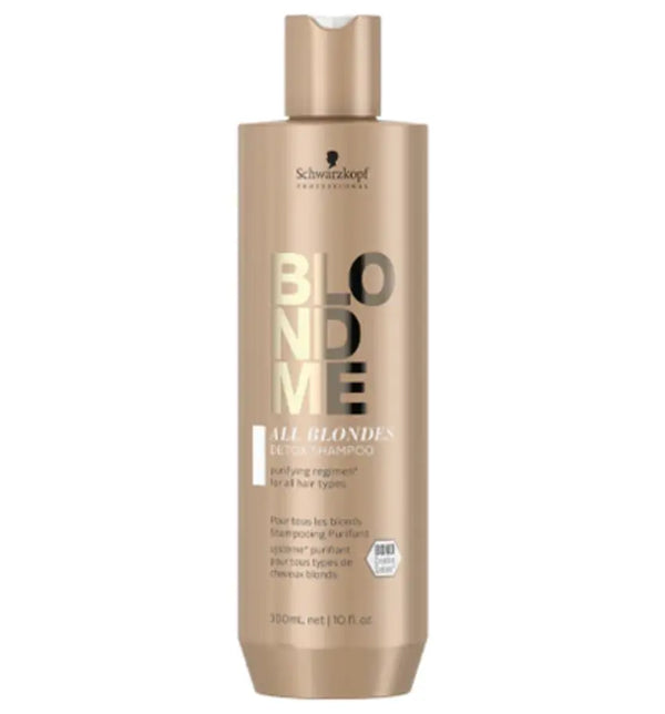 Schwarzkopf Blondme Detox Shampoo 300ml - Kess Hair and Beauty