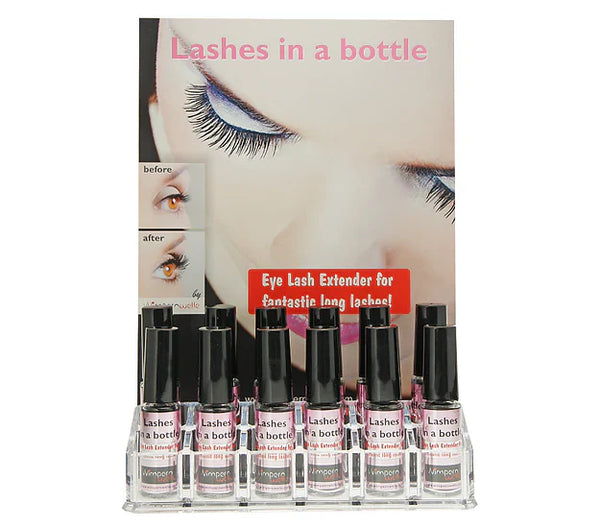 Wimpernwelle Lashes in a Bottle Display