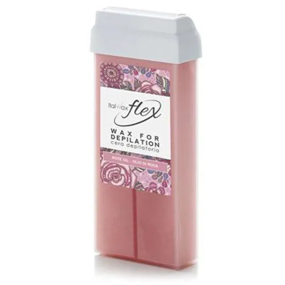 Italwax Flex Rose Roll On Wax Cartridge, 100ml