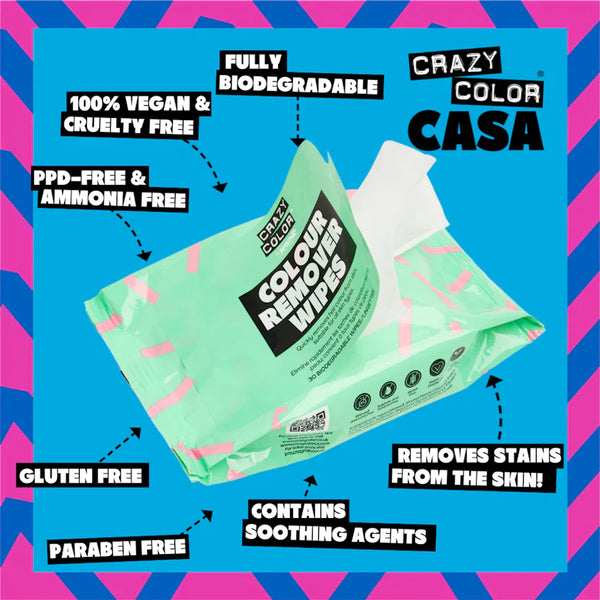 Crazy Color Color Remover Wipes
