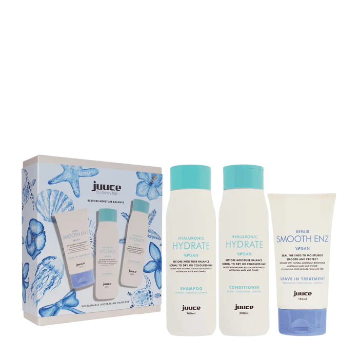 JUUCE Hyaluronic Hydrate + Smooth Enz Trio Pack