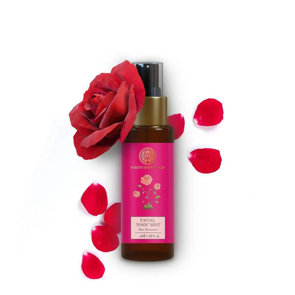 Forest Essentials - Luxurious Ayurveda Pure Rosewater Paraben-Free Facial Tonic Mist - 10 ml