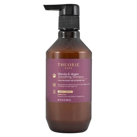 Theorie Marula & Argan Oil Smoothing Shampoo 400ml - Kess Hair and Beauty