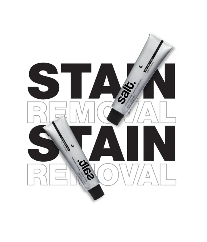 Salt Oral Care - Activated Charcoal + Grapefruit Extract Dusk Vanilla Night Toothpaste 100g