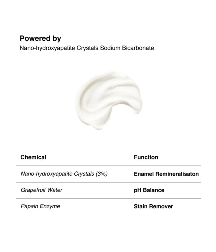 Salt Oral Care - Activated Charcoal + Grapefruit Extract Dusk Vanilla Night Toothpaste 100g