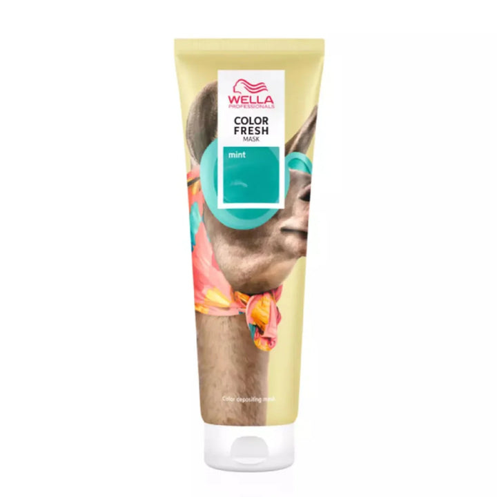 Wella Color Fresh Mask 150ml - Mint - Kess Hair and Beauty