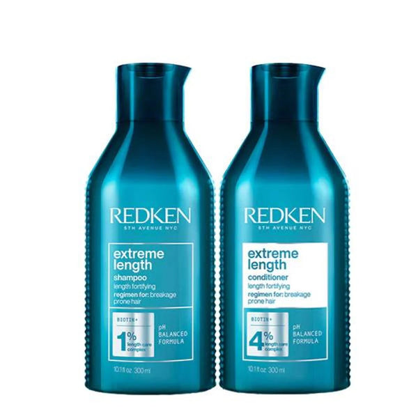 Redken Extreme LENGTH Shampoo & Conditioner Bundle - Kess Hair and Beauty