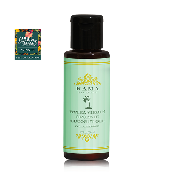 KAMA AYURVEDA Extra Virgin Cold Pressed Organic Coconut Oil 50 ml
