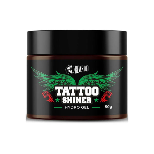 Beardo - Tattoo Shiner Hydro Gel Instant shine & brightness Heals tattooed skin 50g