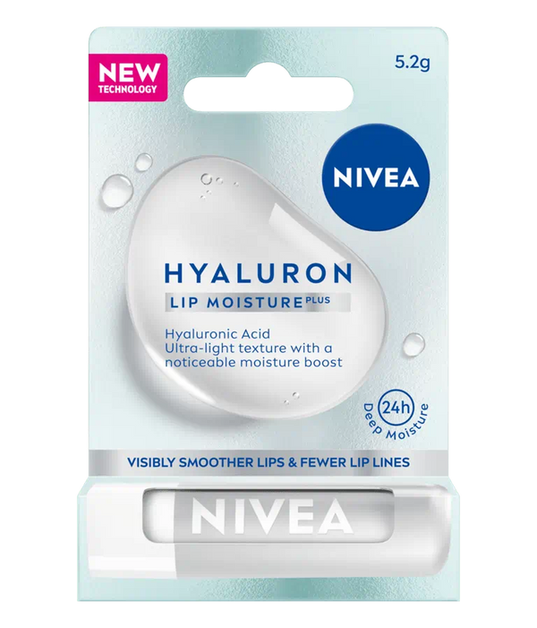 Nivea - Hyaluron Lip Moisture Plus Lip Balm 5.2g