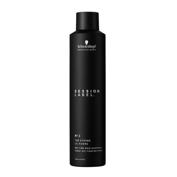 Schwarzkopf Session Label The Strong - Firm Hold Hairspray 300ml - Kess Hair and Beauty