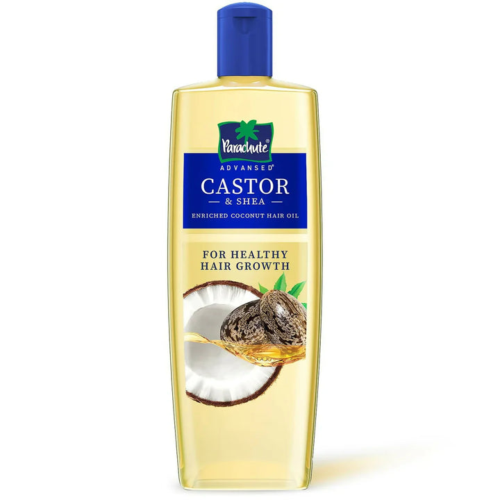 Parachute Advansed Castor & Shea Enriched Coconut Oil For Upto 10X Stronger Hair 300ml