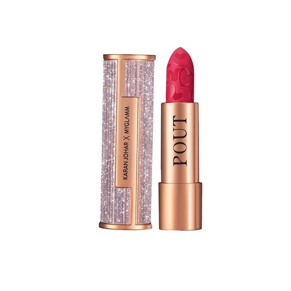 MyGlamm - Pout By Karan Johar Intense Matte Plumping Lipstick - Dramatic Pout 4g
