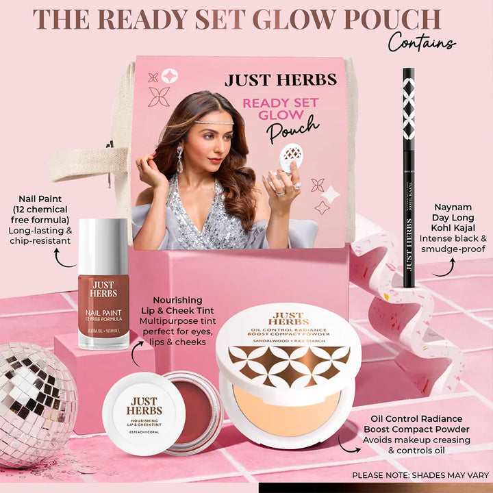 Just Herbs - READY SET GLOW POUCH