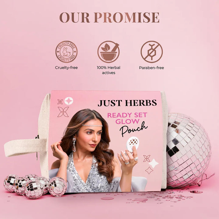 Just Herbs - READY SET GLOW POUCH