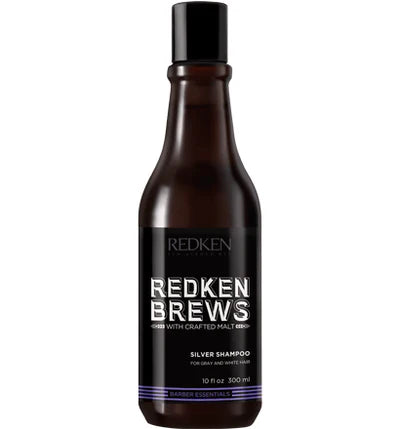 Redken Brews Silver Shampoo 300ml - Kess Hair and Beauty