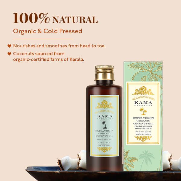 Kama Ayurveda - Extra Virgin Organic Coconut Oil 200ml