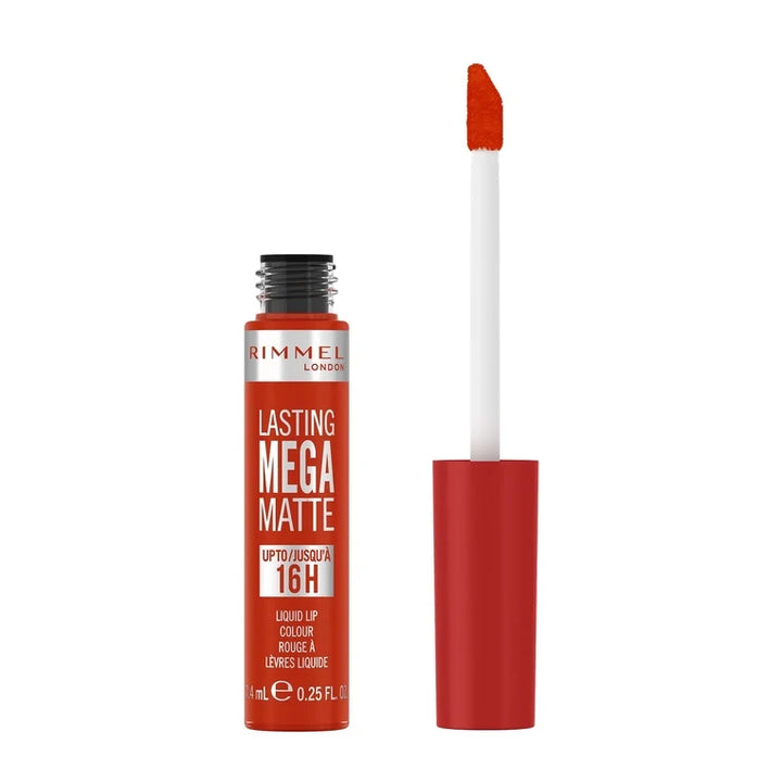 Rimmel London - Lasting Mega Matte Liquid Lip Colour Shade No. 920 Scarlet Flames