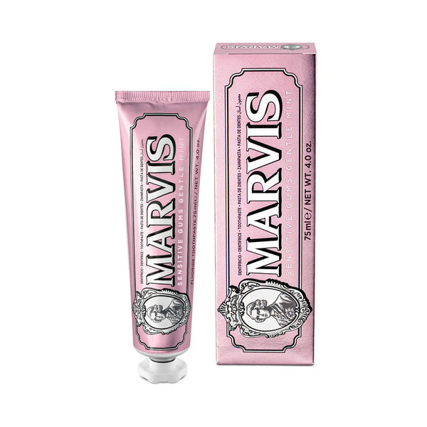 MARVIS Sensitive Gentle Mint Toothpaste | Care for Sensitive Gums 75ml - Kess Hair and Beauty