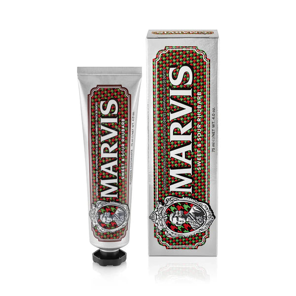 Marvis Sweet and Sour Rhubarb Toothpaste - Kess Hair and Beauty