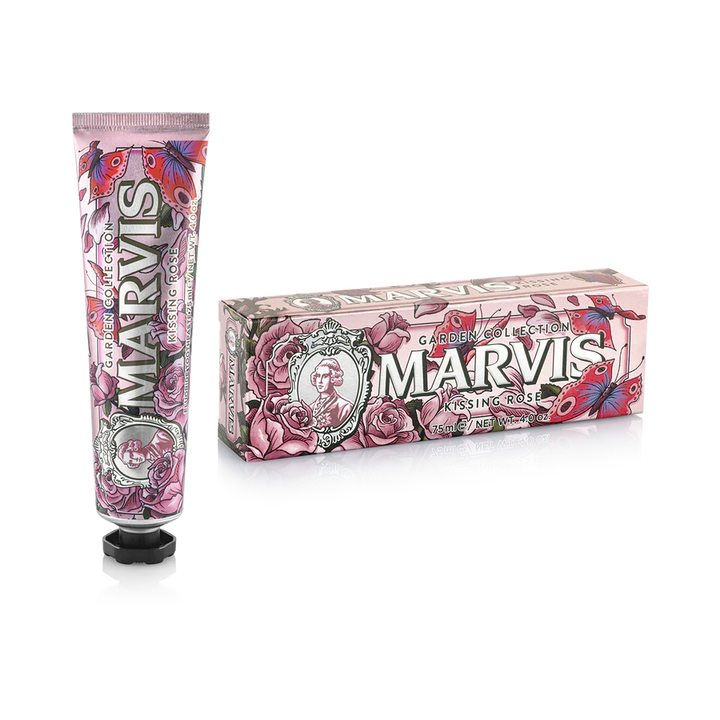 Marvis Kissing Rose Toothpaste 75ml - Kess Hair and Beauty