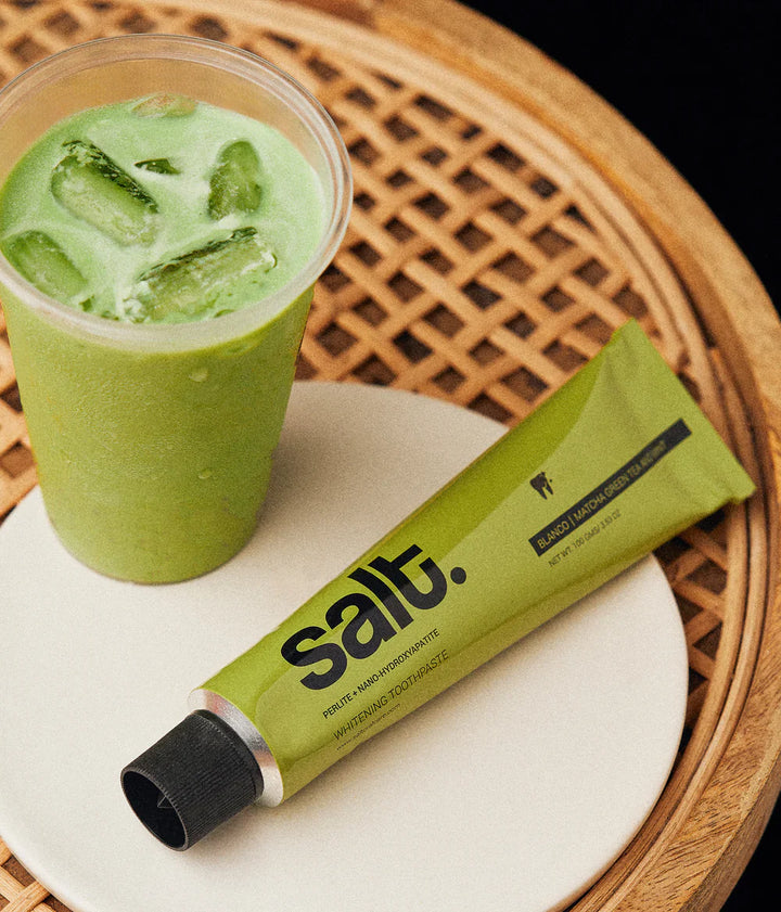 Salt Oral Care - Blanco Whitening Matcha & Green Tea and Mint Toothpaste 100g