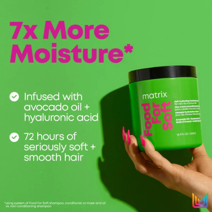 Matrix Total Results Food for Soft Mask 500ml - Kess Hair and Beauty
