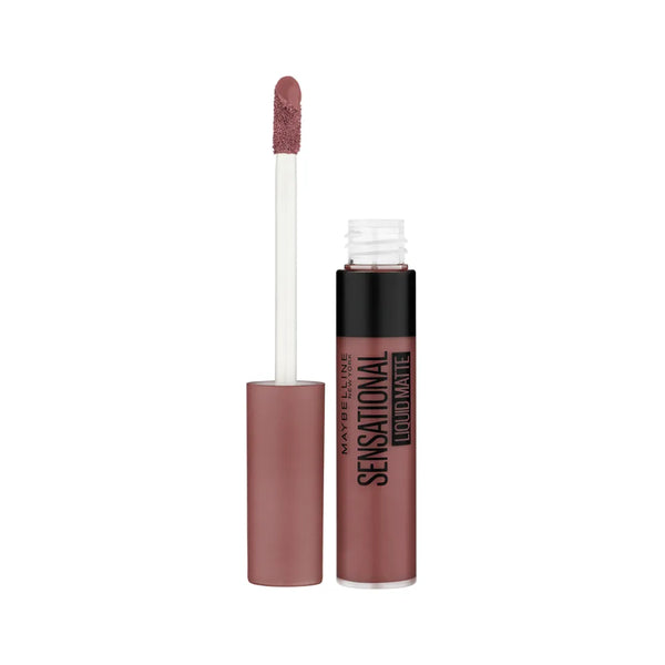 Maybelline - New York Sensational Liquid Matte Lipstick, Weightless Comfort - NU07 Get Undressed 7ml