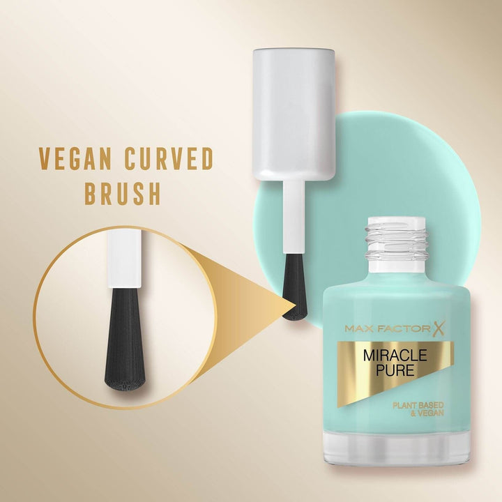 Max Factor Miracle Pure Nail Polish 12ml Shade No. 840 Moonstone Blue